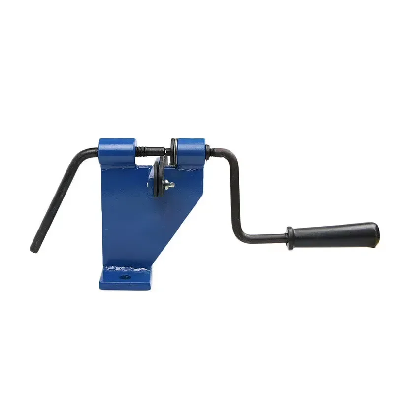 Heavy Duty Roller Chain Saw Bench Tool Kit with Breaker Connector Rivet Rotator for Professional Woodworking Maintenance and