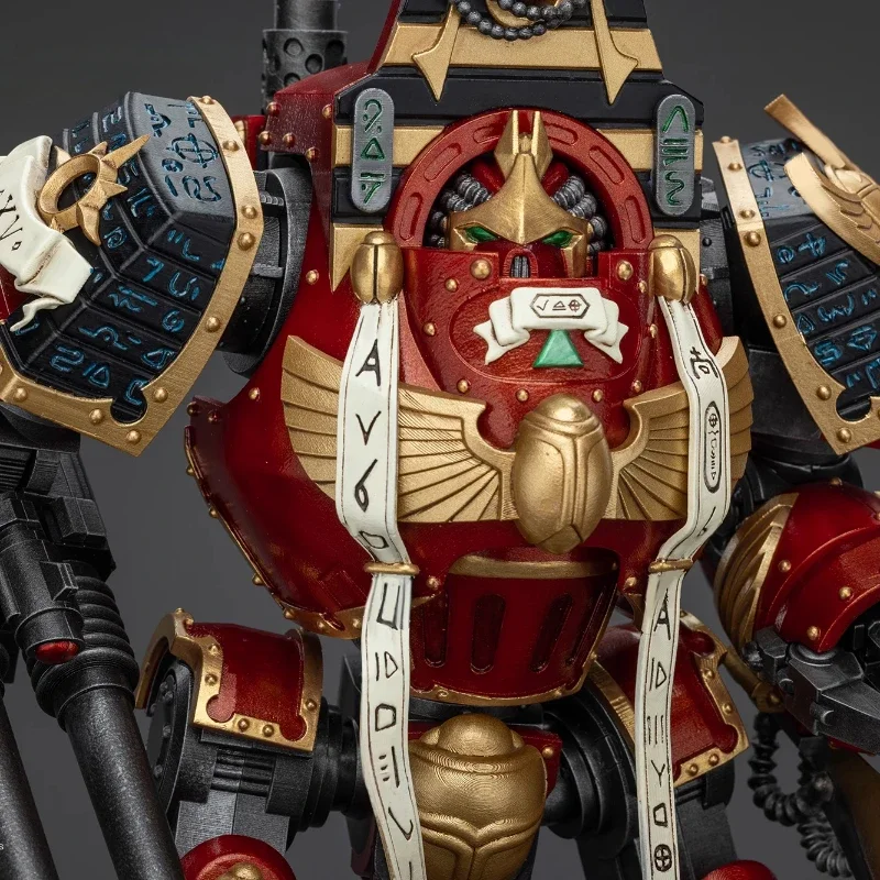 JOYTOY Warhammer Horus Heresy ตัวเลขการกระทํา 1/18 Scale Thousand Sons Contemptor-Osiron Dreadnought ทหารของเล่นของขวัญ