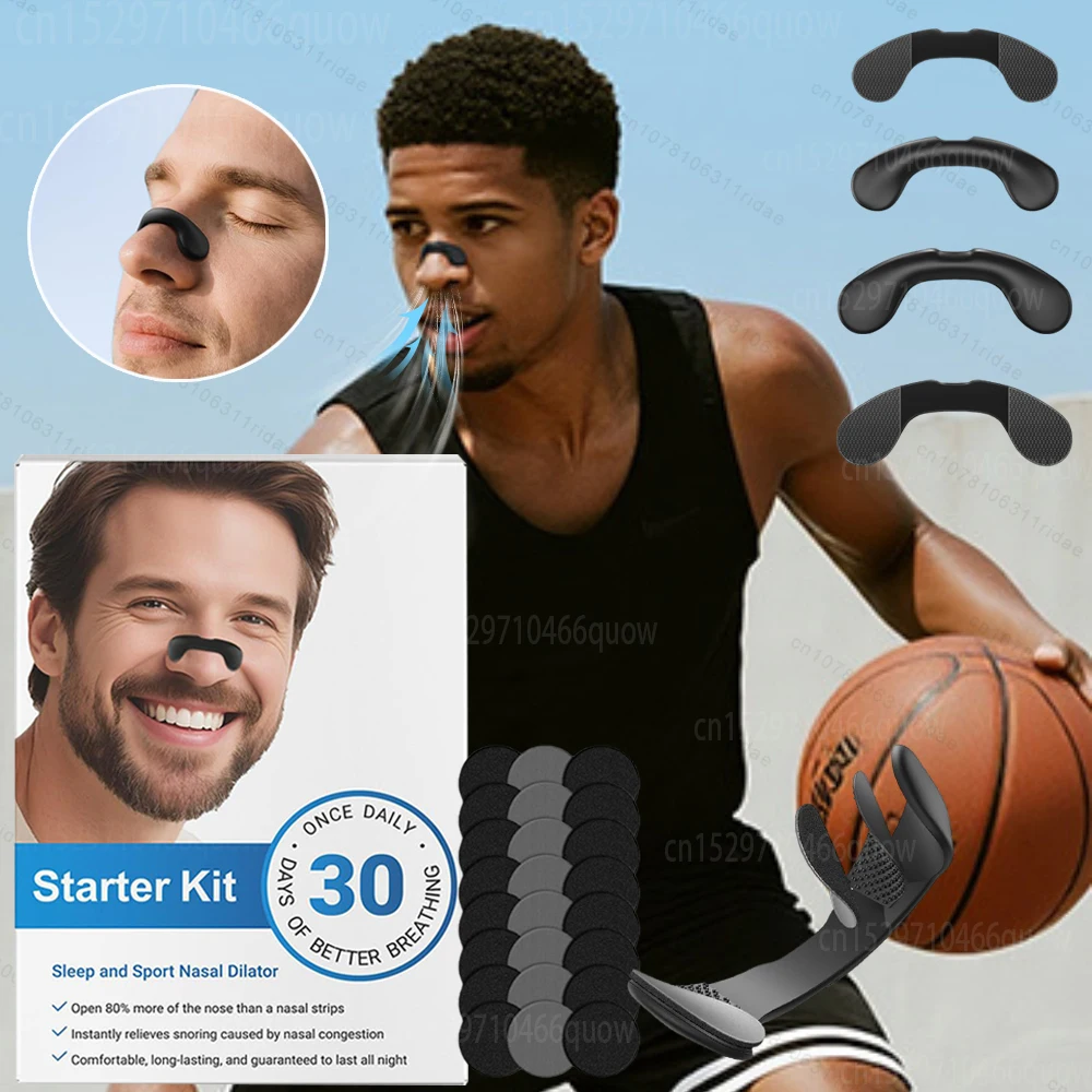 

Nasal Breathing Dilator Velcro Nose Strips Increase Air Intake Sports Kit Nose Breathe Refill Reduce Snoring Boost Oxygen
