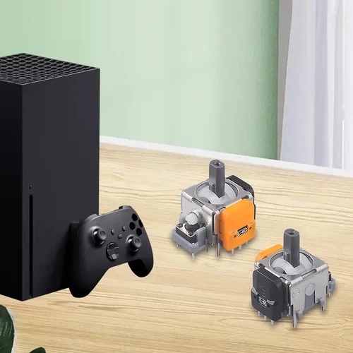 Imagen 2 del producto Joystick analógico 3D de repuesto para PS5/PS4 Hall electromagnético un controlador ThumbStick piezas de reparación Accesorios 2024