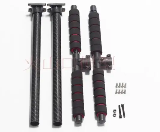 Retractable foldable CF landing gear 170MM/ 260mm height for SK500 S500 S550 F550 F450 hexcopters Quad Hexa Octa Multicopter