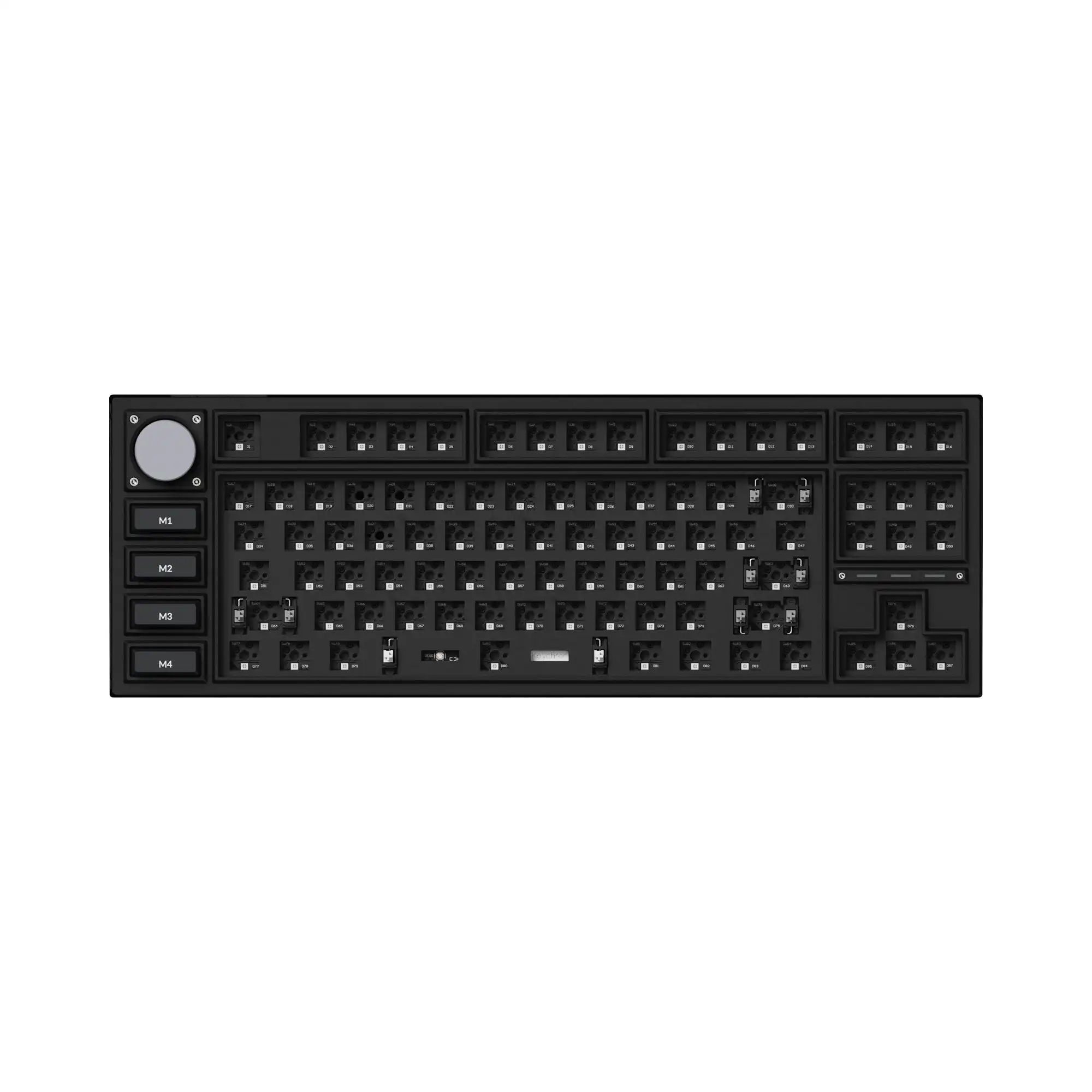 Keychron Q3 Pro Barebone Knob QMK Wireless Custom Mechanical Keyboard 80% Layout Special Edition