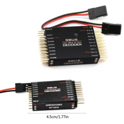 SBUS to 16CH PWM Converter SBUS to PWM/PPM Decoders Two Way PPM Support Conversion for Futaba Orange Frsky SBUS Signals