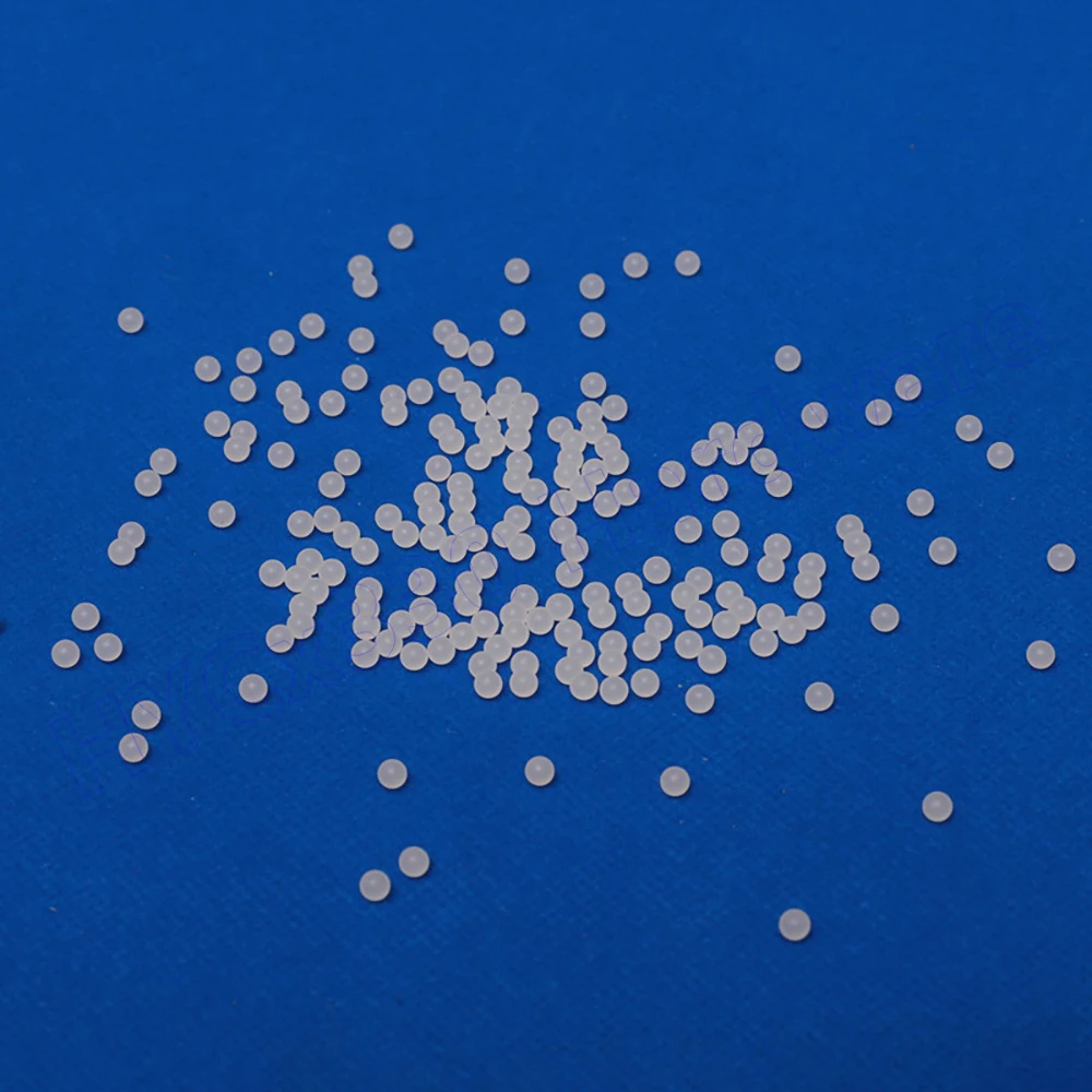 Fotografia 3: 2mm a 10mm Esferas PP Sólidas Plástico Polipropileno Rolamentos Flutuantes Conta de Rolamento de Esferas