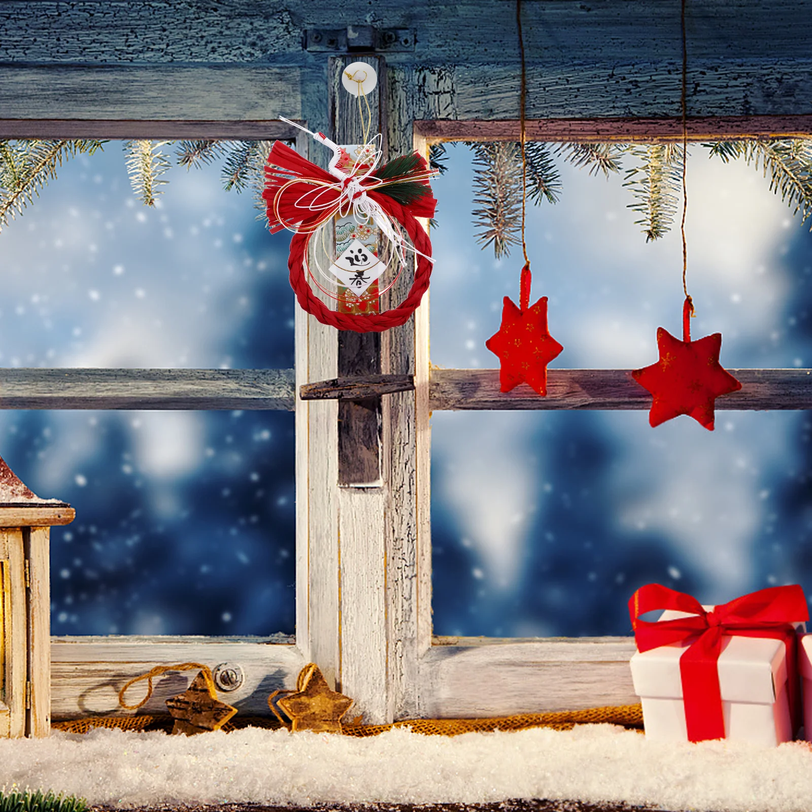 

Straw Ornaments Japanese Style Hanging Decor Craft New Year Restaurant Adornment Decorations Non Fading Eco Friendly