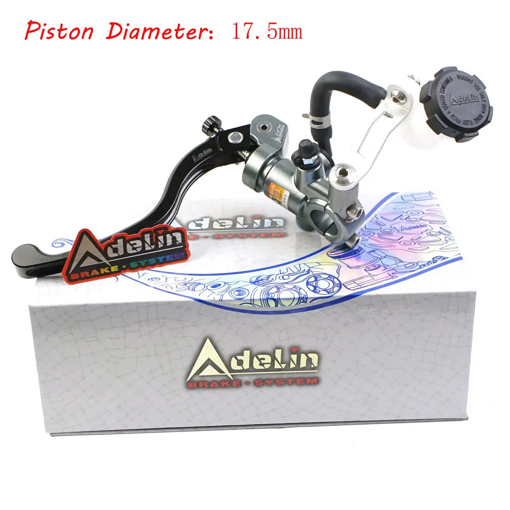 

22mm Universal Motorcycle Radial hydraulic Clutch Brake Master Cylinder Lever Adelin Original 17.5 For YAMAHA MT 07 09 R1 R3 R6