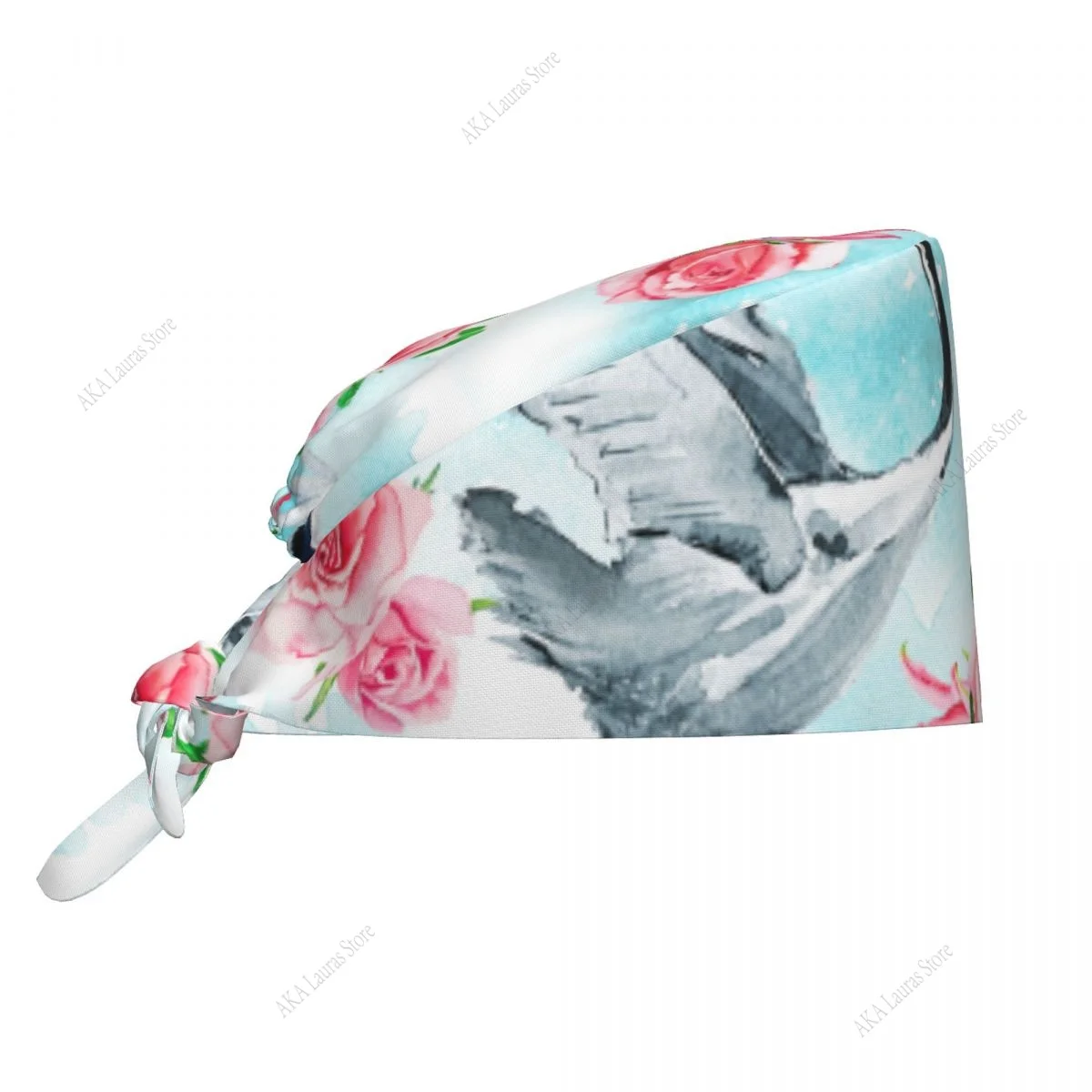 الجملة الرافعات المائية والورود الوردية قبعة تنظيف قبعة العمل مضحك صالون قبعة التمريض الذكور الجراحية قبعة فرك قبعات