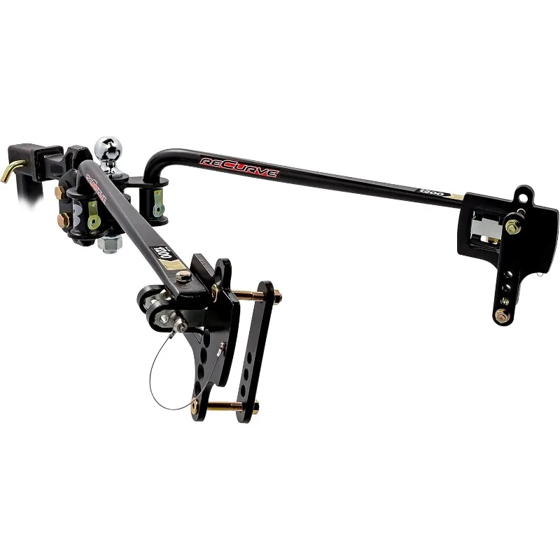 

Eaz-Lift ReCurve R3 1,200lb Weight Distribution Hitch | Features 1,400lb Max Tongue Weight Rating, 2-5/16-inch Ball has a