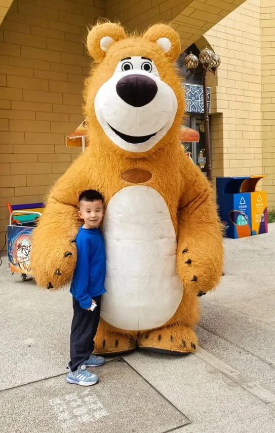 

Inflatable Bear Mascot Costume Bear Adult Anime Cosplay Customize Kits Mascot Carnival Costumes Animal Mascot Adult No Battery