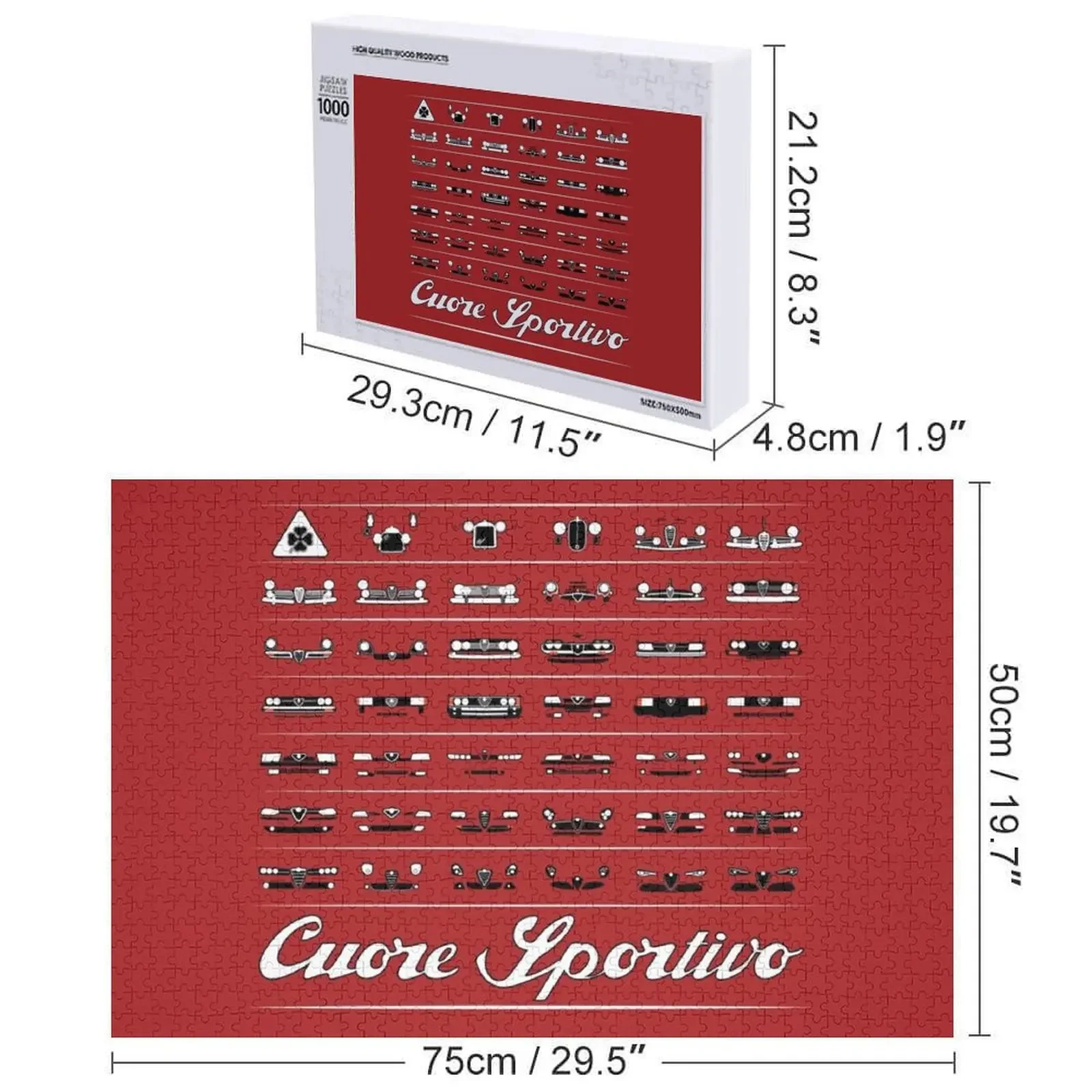 Alfa Evolution Jigsaw Puzzle Foto Puzzle di giocattoli natalizi personalizzati