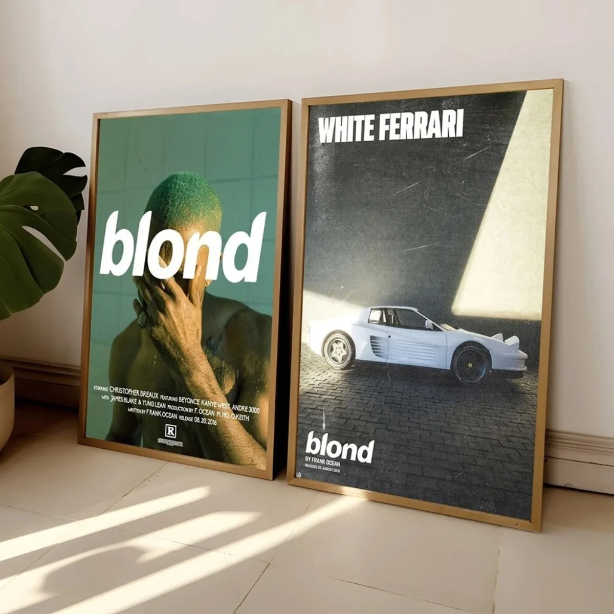 Modern Blond Frank Ocean Hypebeast Rap Fashion Album Wall Art Canvas Painting Posters For Living Room Home Decor