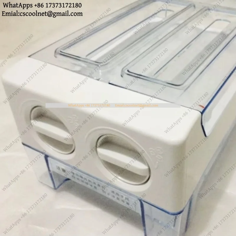 JS03 Semi Automatic Ice Maker Box Universal Drawer Ice Making Replacement Accessory for Refrigerator