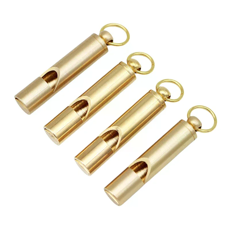 Outdoor Brass Key Chain Pendant Knife Fruit Knife Demolition Express Push-pull Knife Out of Box Cutting Tool Mini Keychain Gift