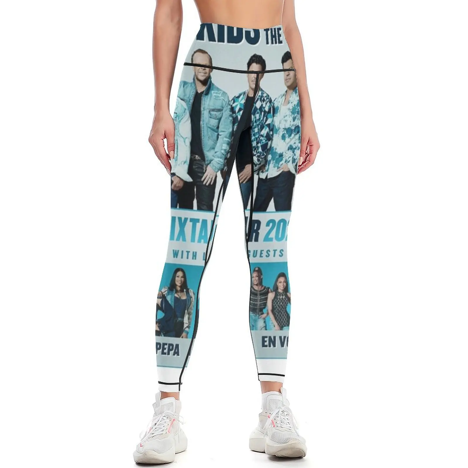 

NKOTB MIXTAPE TOUR 2022 WITH LEGENDARY GUESTS Leggings Women's sports Women's sportswear gym wear Womens Leggings