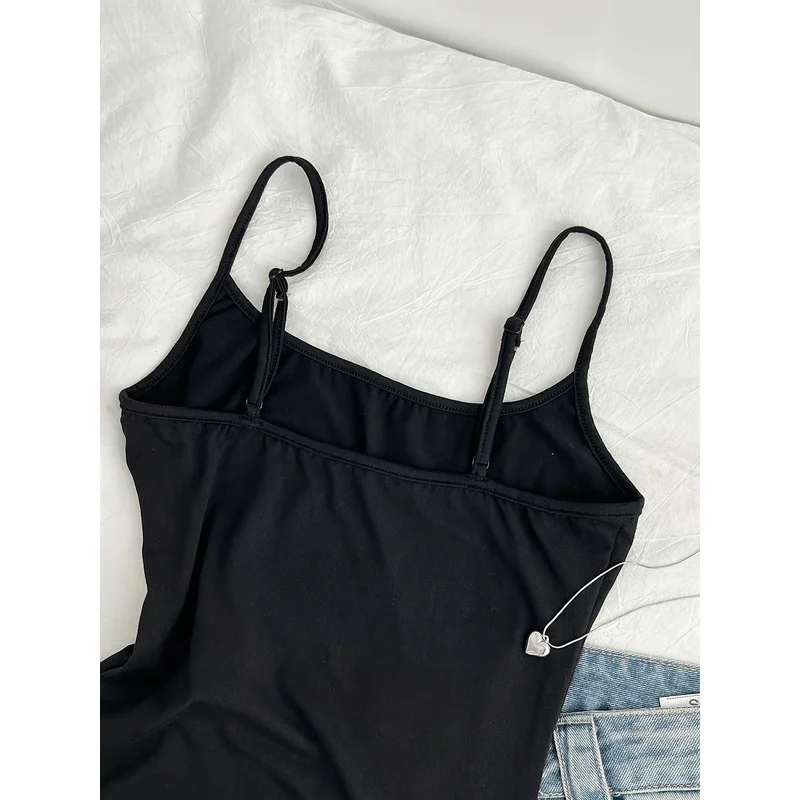 3pcs Y2K Sexy Women'S Tank Top, Casual Slim Fit, Adjustable Buckle, Sexy Camisole Top