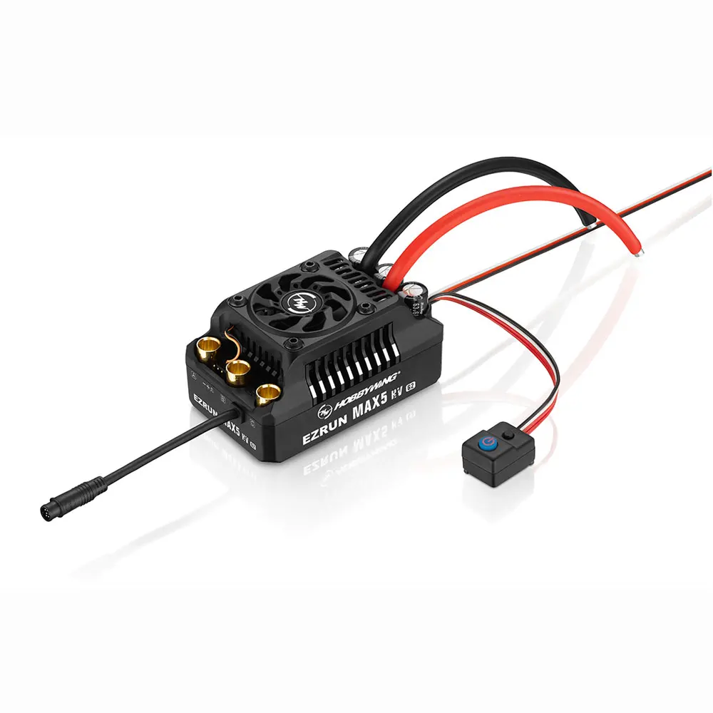 

HOBBYWING EZRUN MAX5 HV G2 Waterproof 250A ESC 6-12S 56118SD 1100/800/650KV Motor Brushless Sensored for 1/5 RC Buggy Truck Cars
