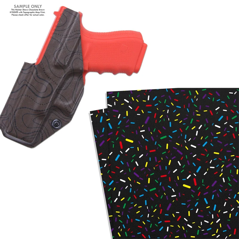 KYDEX Thermoform Board Sheet Candy Camouflage K-Board Thermoplastic Plate For Holsters Sheath Scabbard Making Materials 8 Sizes