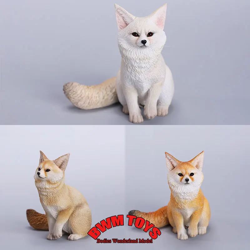 

In Stock JXK241 High 7cm Scale Little Fox Simulate Static Animals Dollhouse Accessories For 12inch Action Figure Toys Body