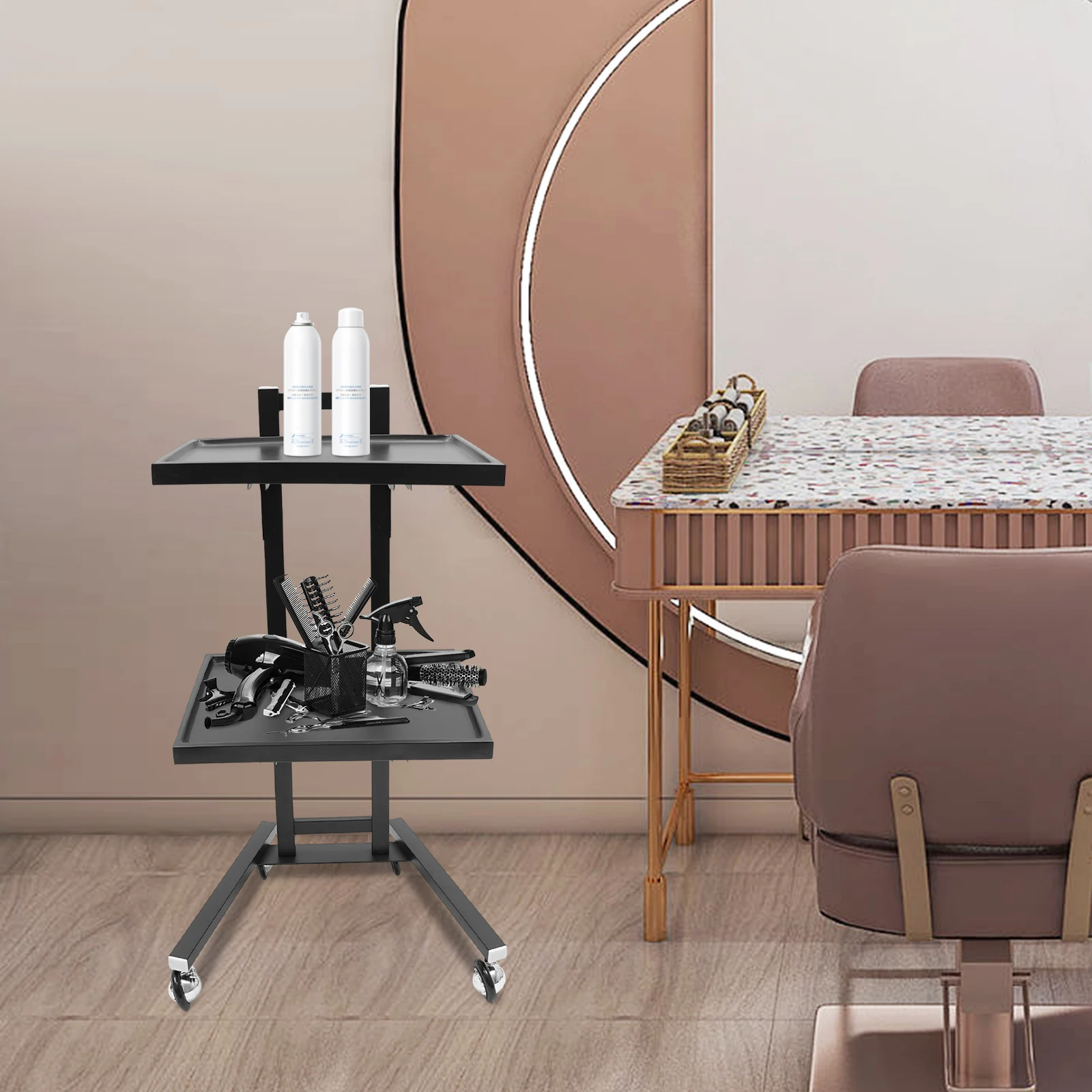 carrello-da-salone-a-2-livelli-carrello-per-cosmetici-con-ruote-carrello-per-parrucchiere-con-ruote-nero-oro-rosa