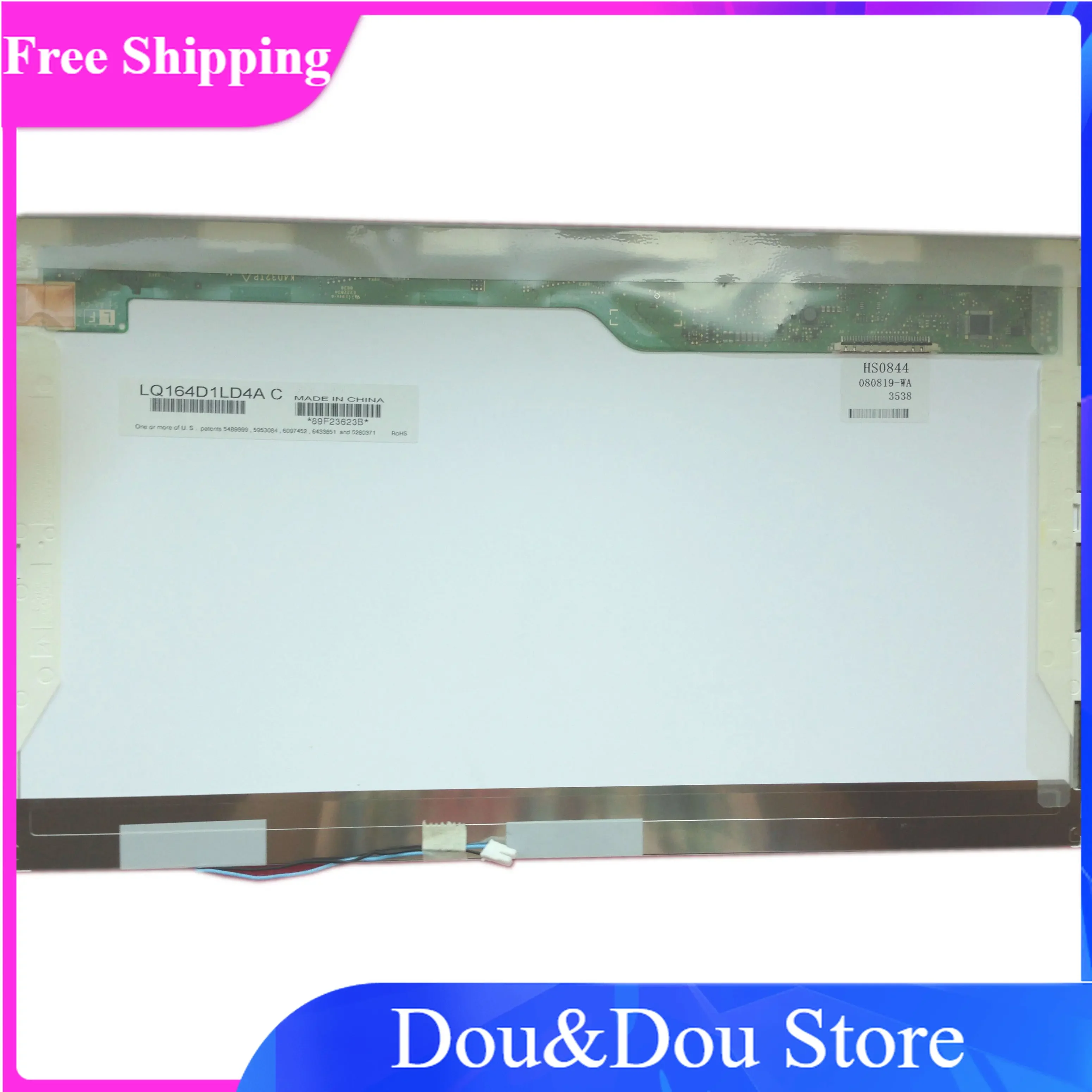 

LQ164D1LD4A fit LQ164D1LD4AC 16.4"1600*900 Display Panel LAPTOP 1 CCFL LCD Screen HD Laptop