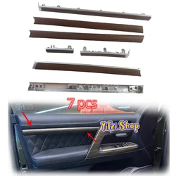 For Toyota Land Cruiser 200 FJ200 LC200 V8 2008 2010 2016 Car Accessories Plated Peach Wood Interior Trim Mouldings Cover 7pcs