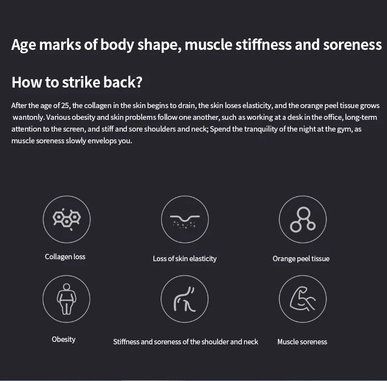 4-in-1-Cellulite-Massagegerät, Entferner, Körperformungsmaschine, kabellose elektrische Körper-Schlankheitsmassage für Bauch, Taille, Arm, Bein, Hintern – Detail 2
