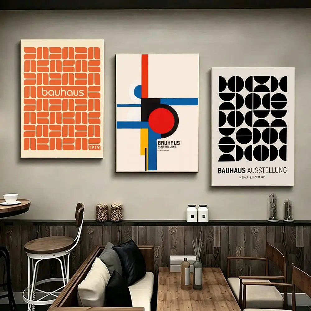 Art Bauhaus Poster Poster HD Printing Modern Minimalist Style Wall Art Home Decor For Office Bedroom Gift