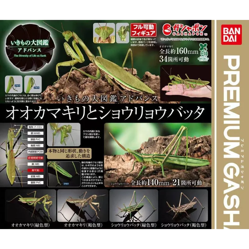 Bandai Original Gashapon Creature Encyclopedia:Dead Leaf Mantis
