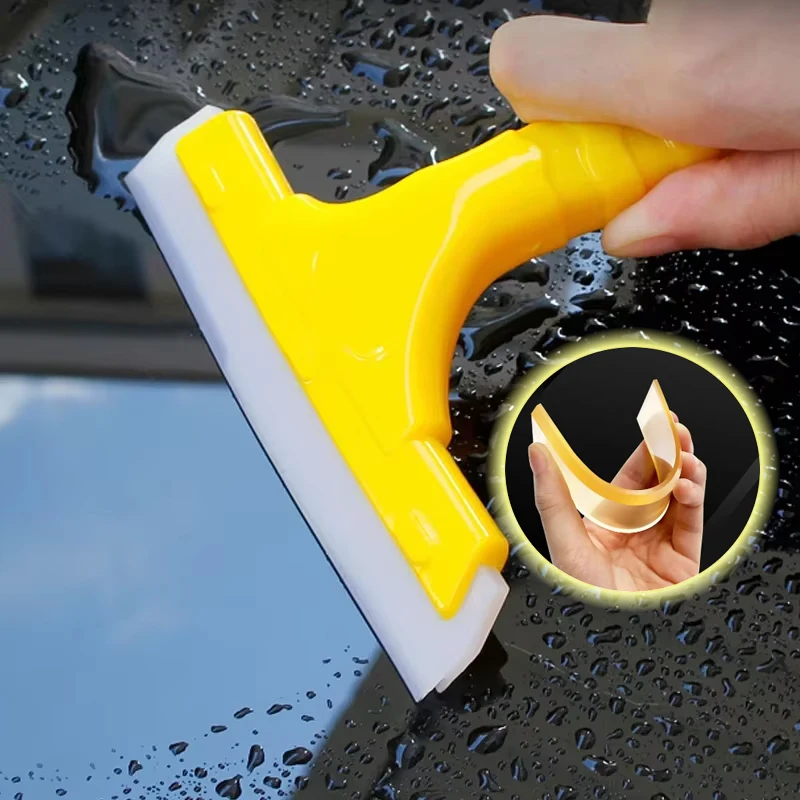 

Auto Glass Film Multifunctional Scraper Oxford Scraper Plate Windshield Washer Silicone Blade Car Cleaning Accessories