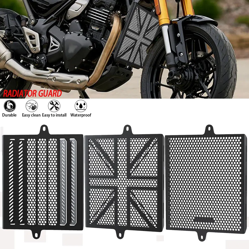 For Scrambler 400 X 2024 2025 2026 Speed 400 Motorcycle Radiator Guard Grille Cover Protector Water Tank Protection Accessories