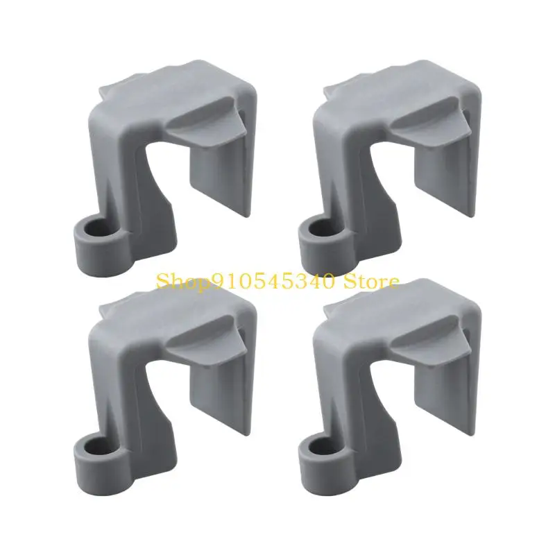 U2JA Pontoon Mooring Bumper Clips with Clip-on Fit, 4 Piece for Boat Docking