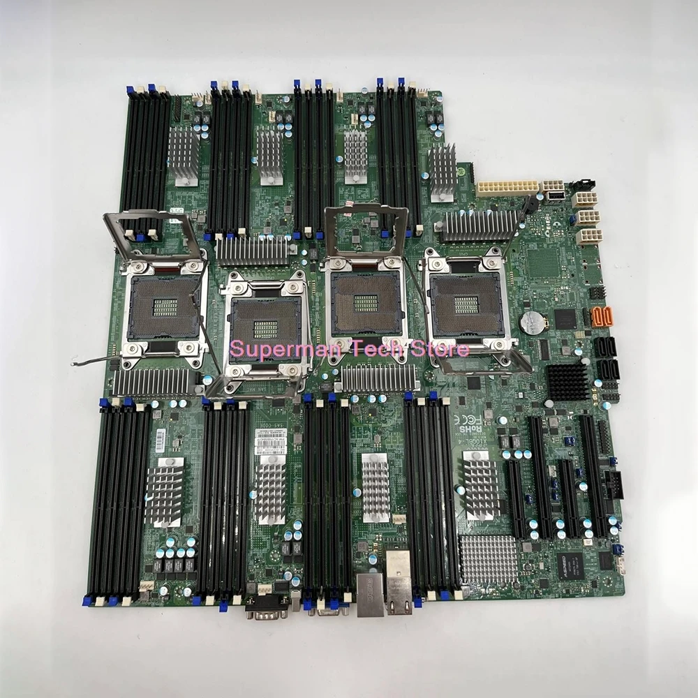

Server Motherboard Quad Socket R1 (LGA 2011) Supports Xeon Processor E7-4800 v4/v3 Family For Supermicro X10QBL-4