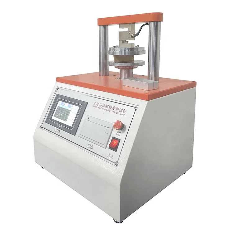 Automatic compressive strength tester, edge ring compressive strength paper tensile testing machine