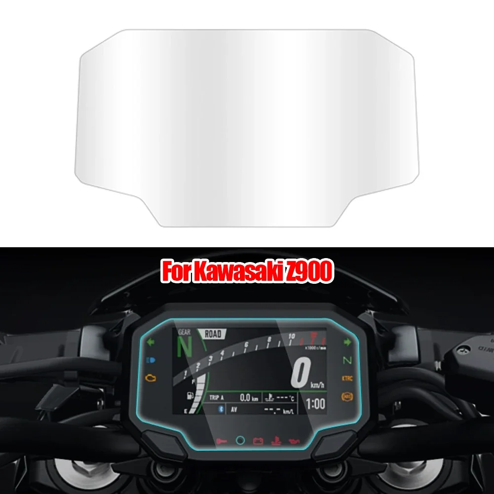 Motorcycle TPU Dashboard Scratch Protection Film Screen Protector For Kawasaki Z900 Z650 Ninja 650 ninja650 Ninja 1000 2021 2022