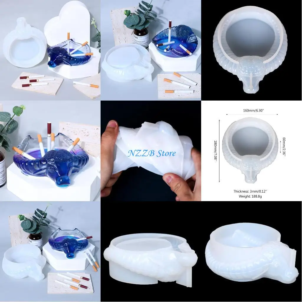 

T21F предметы домашнего обихода украшения пепельница силиконовые формы для украшения дома