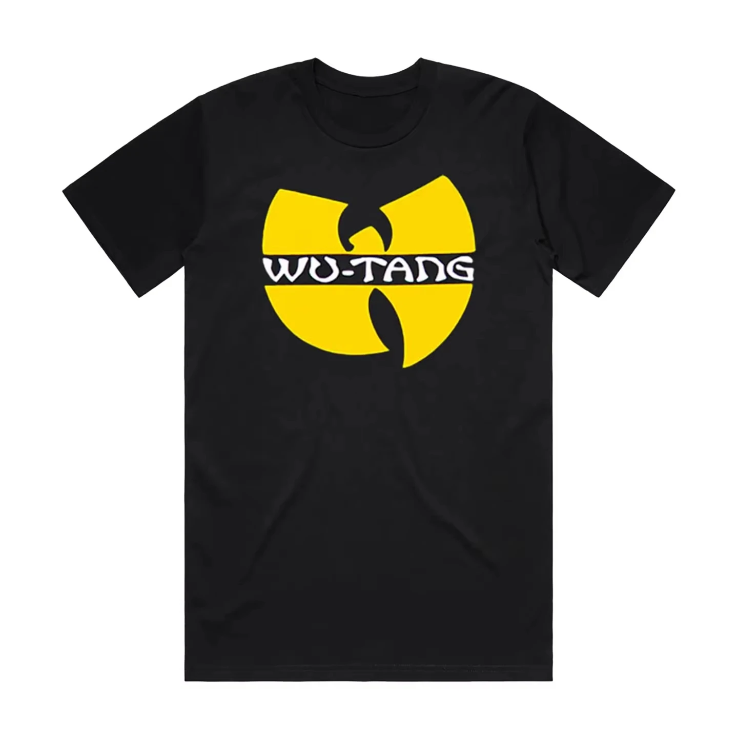 Wu Tang Clan Earth Fill Logo Graphic Tee Retro Hip Hop Streetwear Casual Unisex Top for Men Women