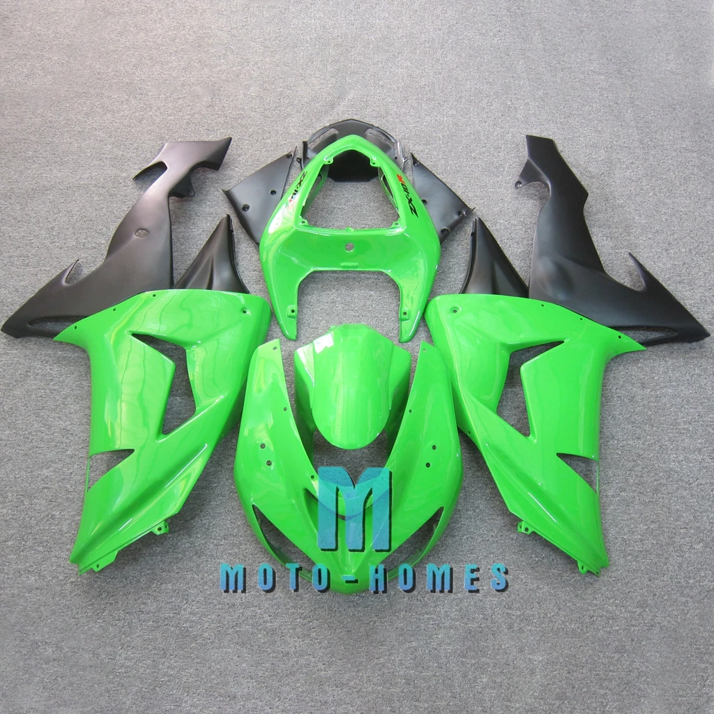 

Prime Motorcycle Fairing for Kawasaki Ninja ZX10R 06 07 ZX 10R 2006 2007 100% Fit Injection Mold Sport Aftermarket Rebuild Bike