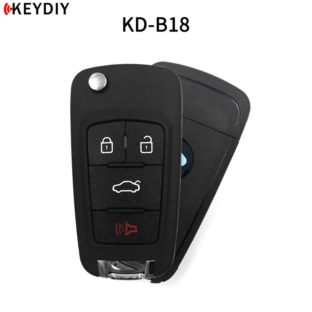 5 шт. KEYDIY B18 NB18 дистанционный ключ от автомобиля 4 кнопки для Buick KD900/KD-MAX/KD-X2 программатор ключей KD MINI B Series пульт дистанционного управления
