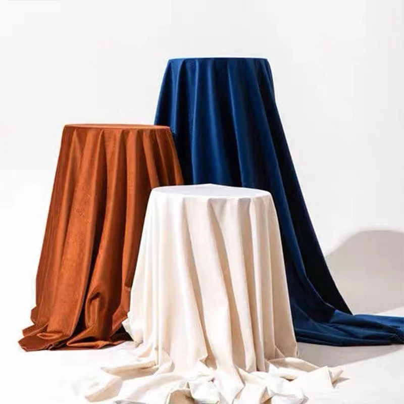 

Thickened velvet fabric DIY sewing home textiles clothing pillowcases sofas curtains decorations background velvet