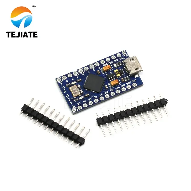 1PCS Pro Micro ATMEGA32U4 단일 칩 장치 모듈 USB 자체 업데이트 프로그램 5V / 16m 개발 모듈형 보드