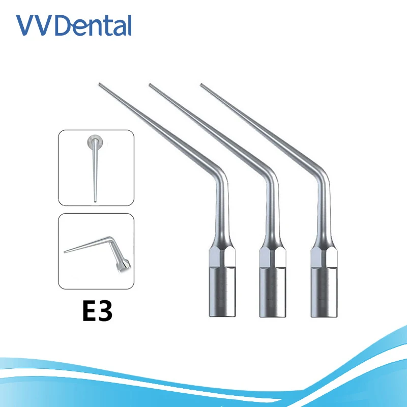 VVDental Ultrasonic Scaler Tips Scaling Endo Tips Dentistry Instruments Medical Accessories For EMS Woodpecker Scaler Handpiece