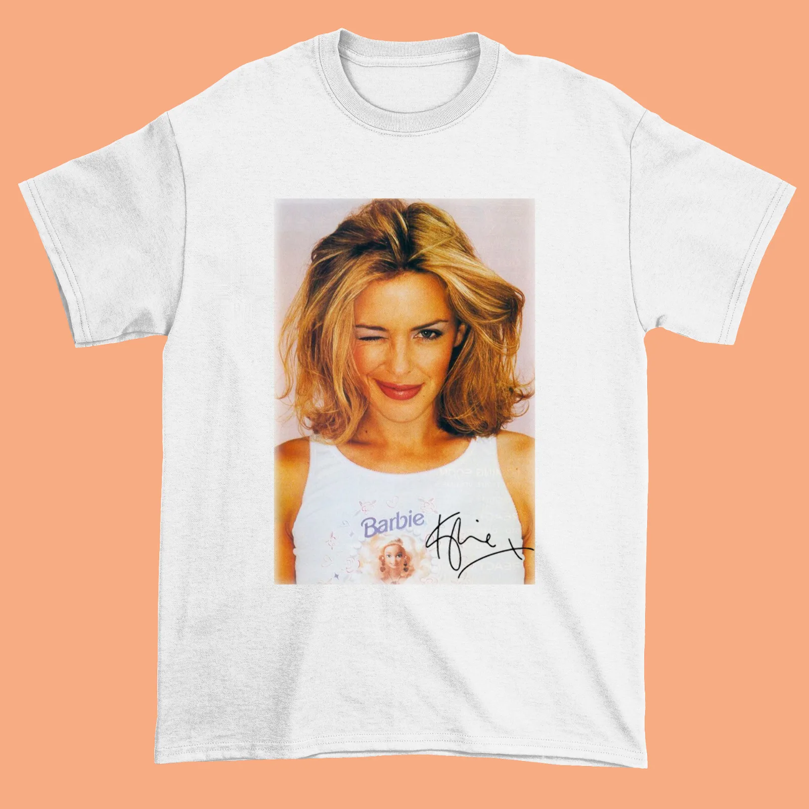 Kylie Minogue Basic Cotton Gift For Fan White S-2345XL Unisex T-shirt TMB1316