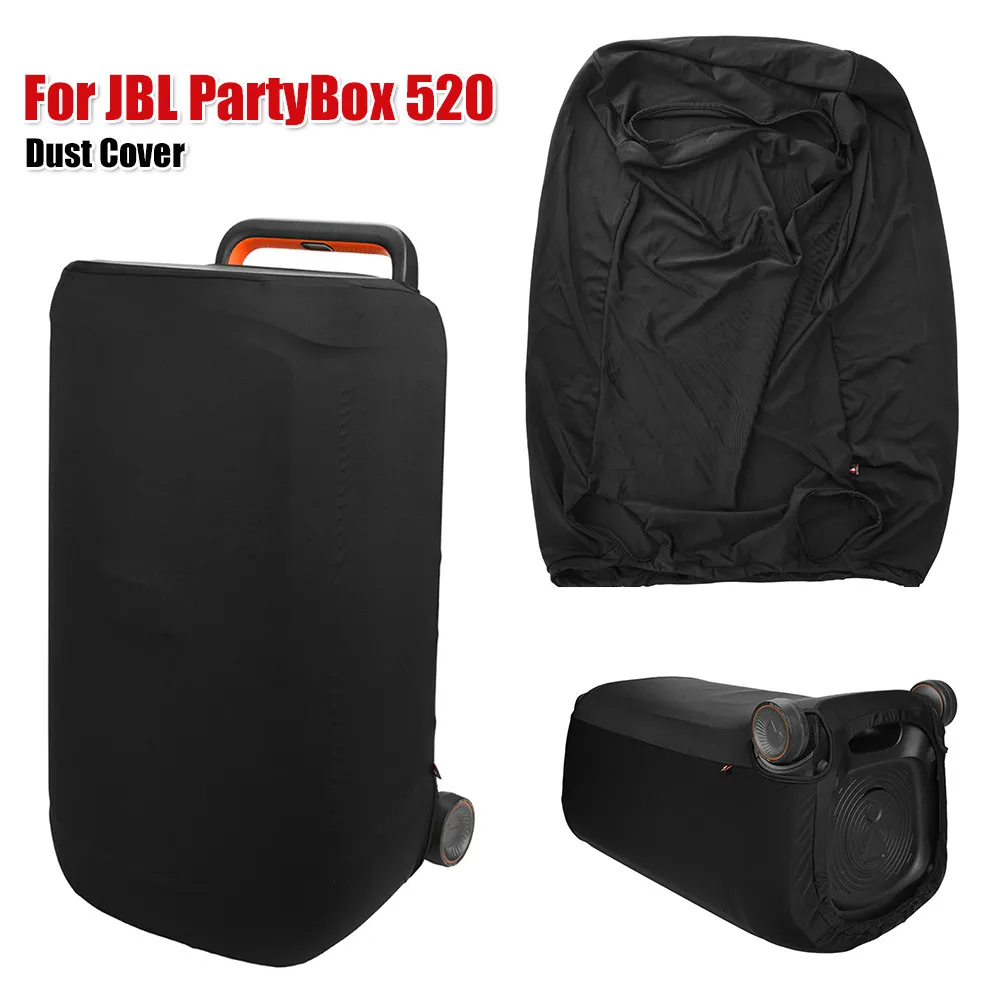 

Защитный мягкий чехол для JBL PartyBox 520 из эластичной сетчатой ткани, пыленепроницаемый, устойчивый к царапинам, с эластичной лентой
