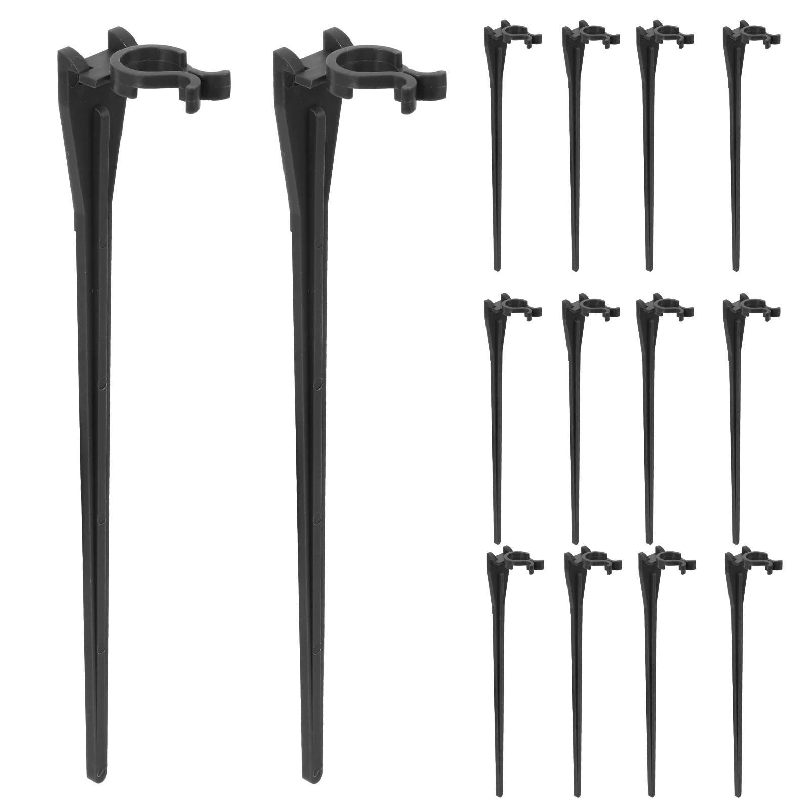

30 Pcs Christmas Light Stakes Plastic Landscape Ground Stakes for Outdoor Green Holiday Decorative Windmill Replacement