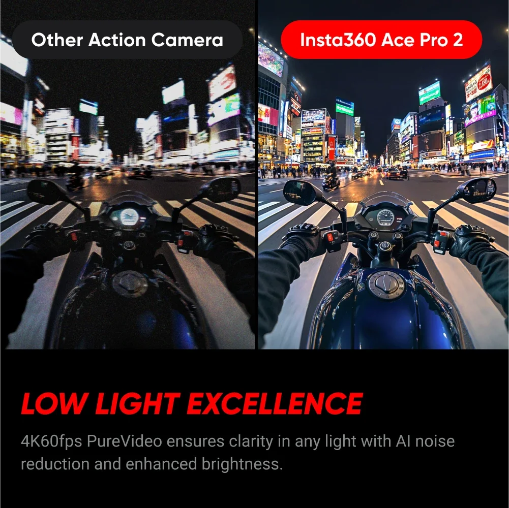 Insta360 Ace Pro 2 - 8K Waterproof Action  Co-Engineered With , 1/1.3