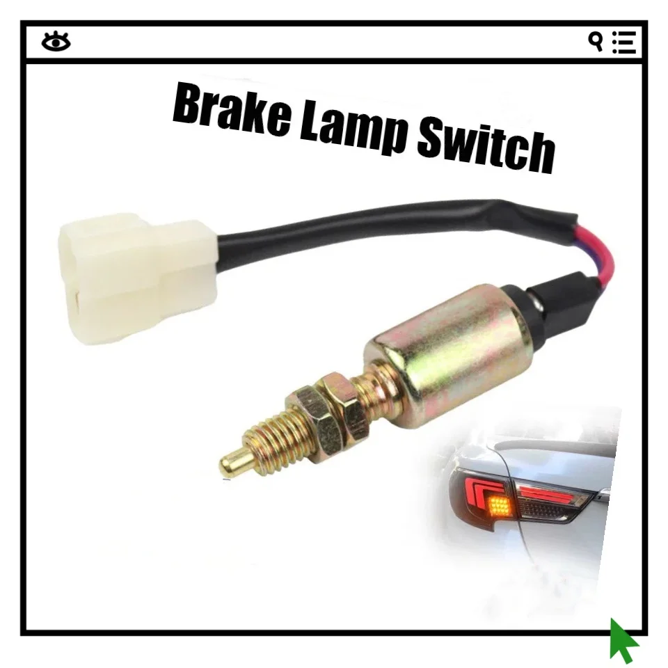 

Easy Install Safety Stop Lamp Brake Lamp Switch JK231 High Quality Brake Light Switch For Brake Light M10 X P1.25