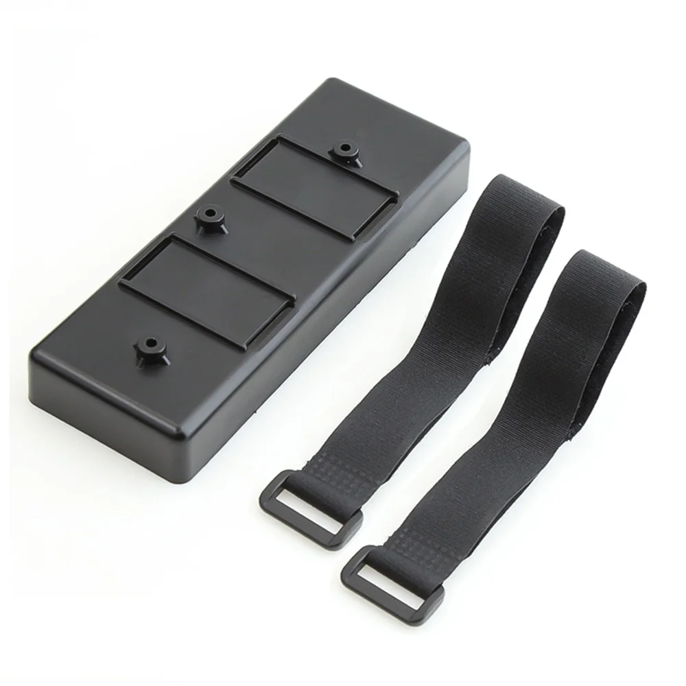 2 Set RC Plastic Battery Tray Case Battery Box Bracket for 1/8 1/10 Axial SCX10 Traxxas TRX4 D90 RC Crawler Car Parts