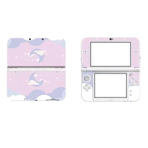 Etiqueta engomada de la piel de la cubierta completa de la nube del cielo estrellado para las nuevas pegatinas de las pieles 3DS XL para la nueva pegatina protectora de la piel del vinilo 3DS LL