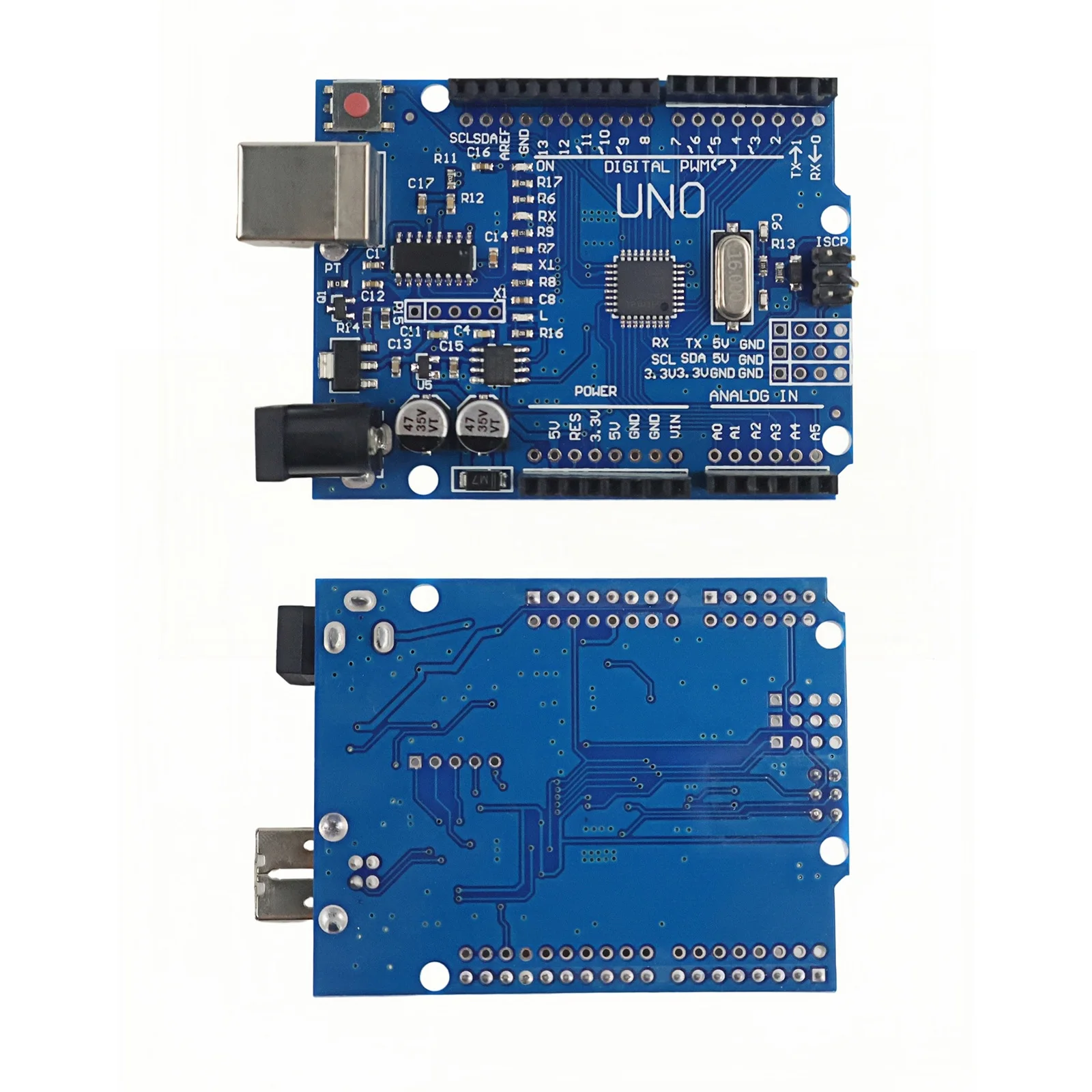 UN0 R3 Development Board ATmega328P CH340 CH340G For Arduino UNO R3 With Straight Pin Header