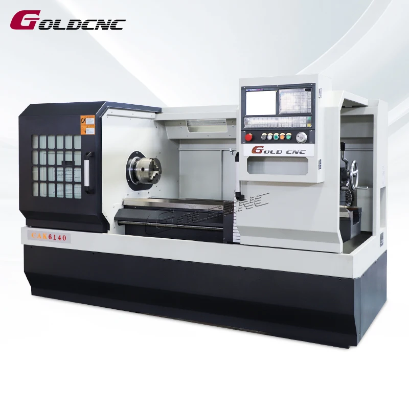 High Productivity Horizontal CNC Automatic CAK6140 Metal Turning Lathe Hine